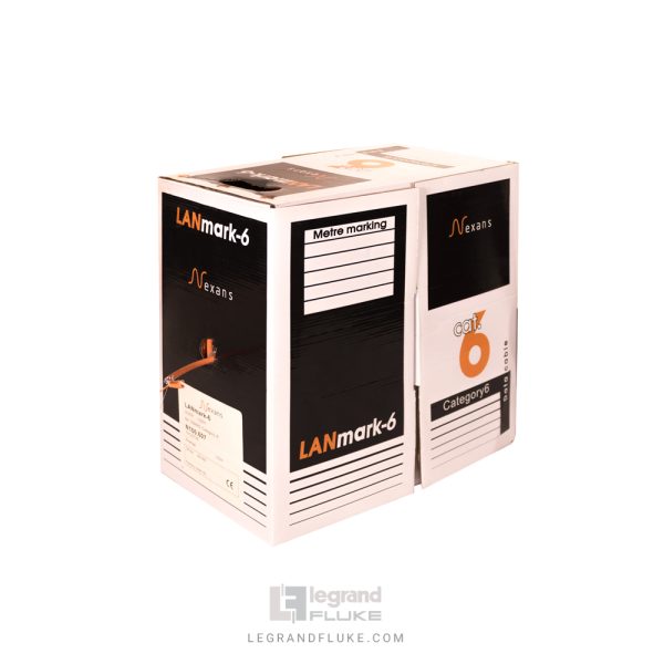 کابل شبکه cat6 UTP اورجینال LSZH نگزنس