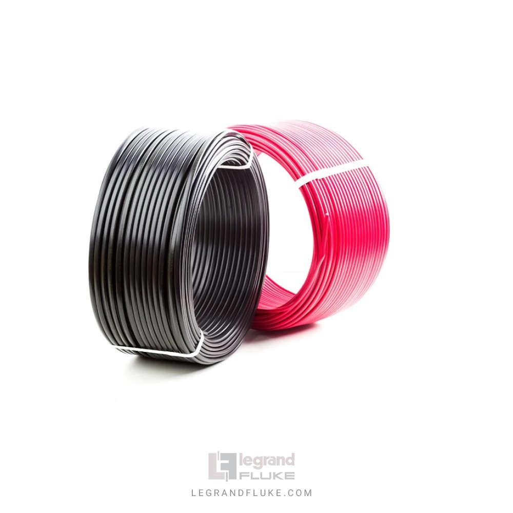 کابل برق افشان سایز 4 حلقه 100 متری سیما کابل رسانا