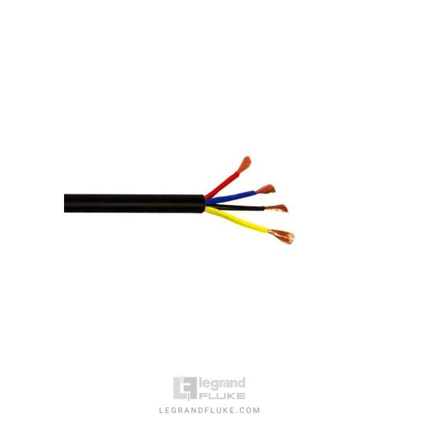 کابل برق افشان سایز 4 حلقه 100 متری سیما کابل رسانا